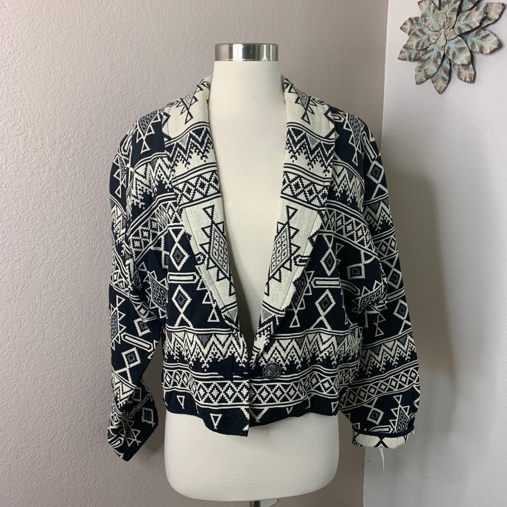 Flashback NWT Tapestry Southwestern Print Jacket - Picture 10 of 10